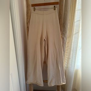 VICI wool knit wide legged pants, size medium